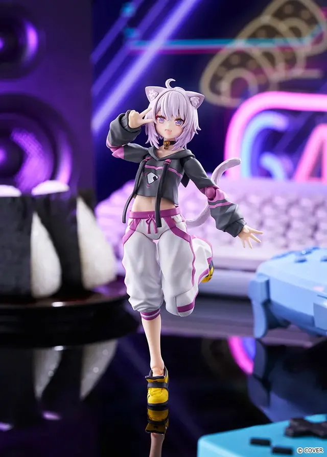 ホロライブ・猫又おかゆ、figmaが予約開始！ふにゃ～顔や携帯ゲーム機、特典には“拘束”された「おにぎりゃー」を用意