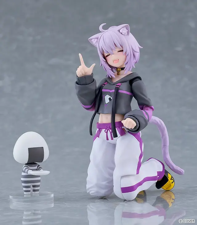 ホロライブ・猫又おかゆ、figmaが予約開始！ふにゃ～顔や携帯ゲーム機、特典には“拘束”された「おにぎりゃー」を用意