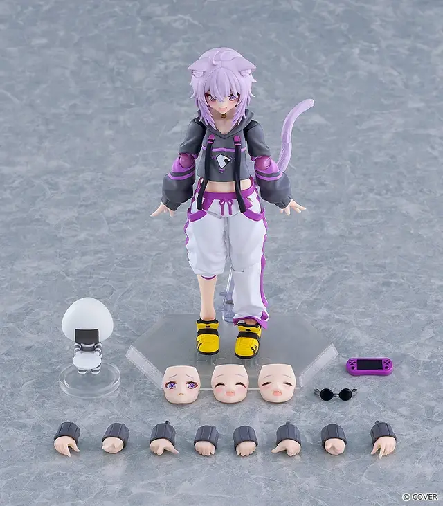 ホロライブ・猫又おかゆ、figmaが予約開始！ふにゃ～顔や携帯ゲーム機、特典には“拘束”された「おにぎりゃー」を用意