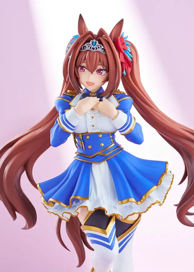 『ウマ娘』勝負服姿の「ダイワスカーレット」がポッパレLサイズで立体化！表情＆胸元に手を置いたポーズが可愛らしい