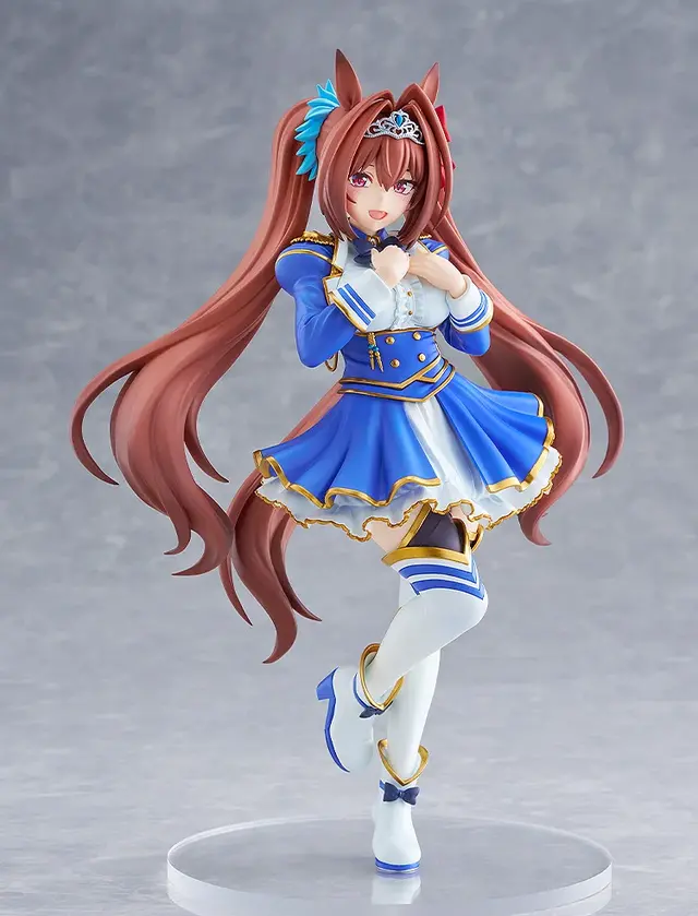 『ウマ娘』勝負服姿の「ダイワスカーレット」がポッパレLサイズで立体化！表情＆胸元に手を置いたポーズが可愛らしい