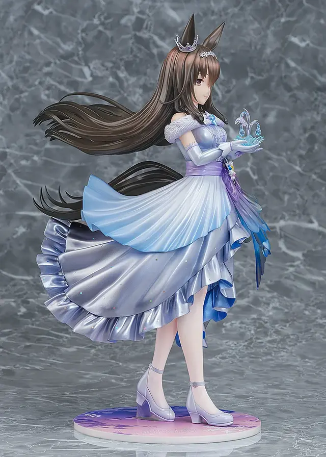 『ウマ娘』ドレス姿でほほ笑む「アドマイヤベガ」フィギュアが予約開始ーオプションの表情パーツで異なった印象に