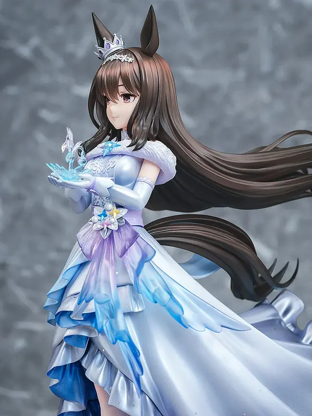 『ウマ娘』ドレス姿でほほ笑む「アドマイヤベガ」フィギュアが予約開始ーオプションの表情パーツで異なった印象に
