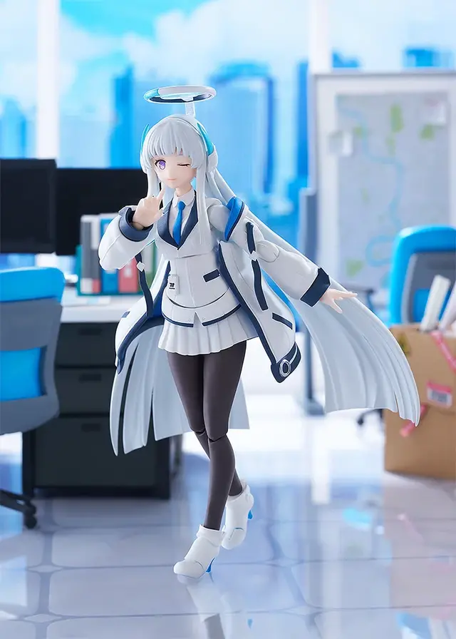 『ブルアカ』より「figma 生塩ノア」が予約開始！ジト目顔ほか表情、「拳銃（書記の採決）」などでいろんなシーンを楽しめる