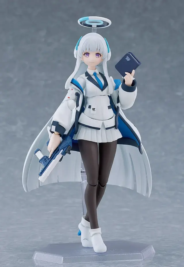 『ブルアカ』より「figma 生塩ノア」が予約開始！ジト目顔ほか表情、「拳銃（書記の採決）」などでいろんなシーンを楽しめる