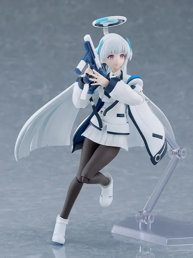 『ブルアカ』より「figma 生塩ノア」が予約開始！ジト目顔ほか表情、「拳銃（書記の採決）」などでいろんなシーンを楽しめる