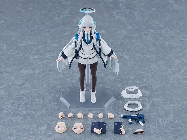 『ブルアカ』より「figma 生塩ノア」が予約開始！ジト目顔ほか表情、「拳銃（書記の採決）」などでいろんなシーンを楽しめる
