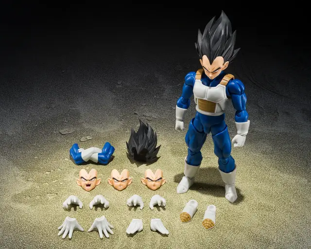 「ドラゴンボールZ」OP、“Z戦士”集結時の立ち姿も再現できる！「S.H.Figuarts ベジータ〈Z戦士〉」が新規造形で商品化