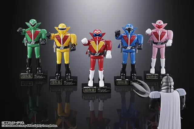 「秘密戦隊ゴレンジャー」超合金が2027年2月発売！5人＋テムジン将軍の全6体セット