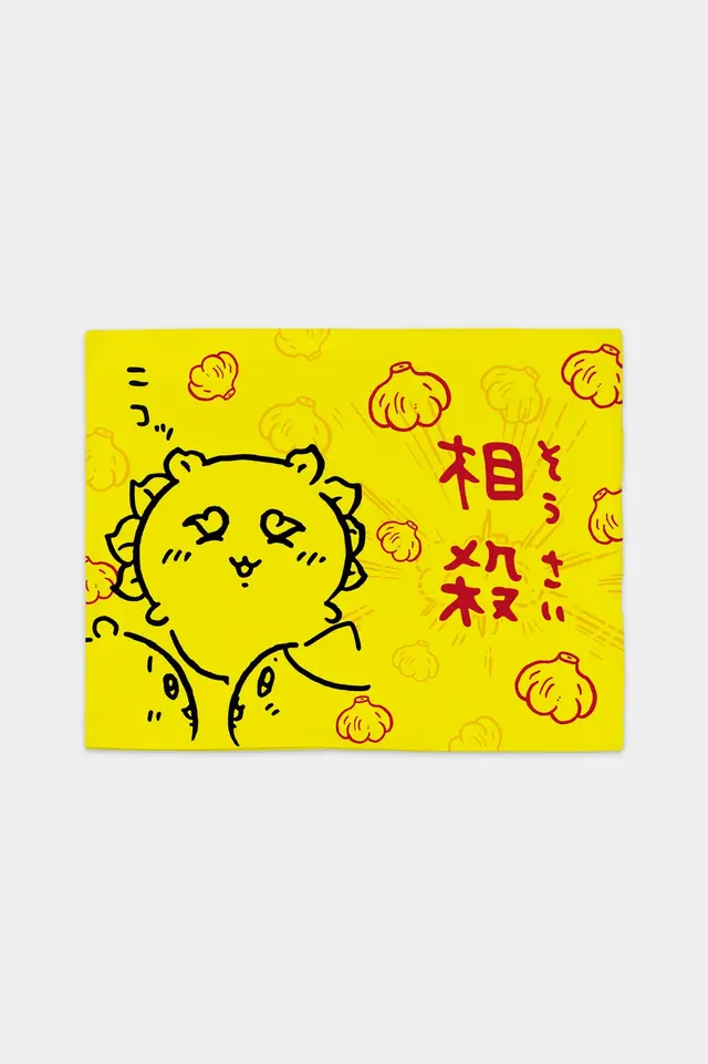 行くかっ 祝いの焼肉！「ちいかわ」卓を囲む微笑ましいデザインなど6種が「Talking ODM」に追加、名入れ席取りプレートも