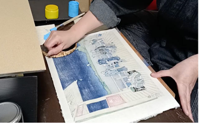 『スペースインベーダー』を浮世絵に!? 葛飾北斎の名作「冨嶽三十六景」をベースに描かれた、初の浮世絵木版画が販売