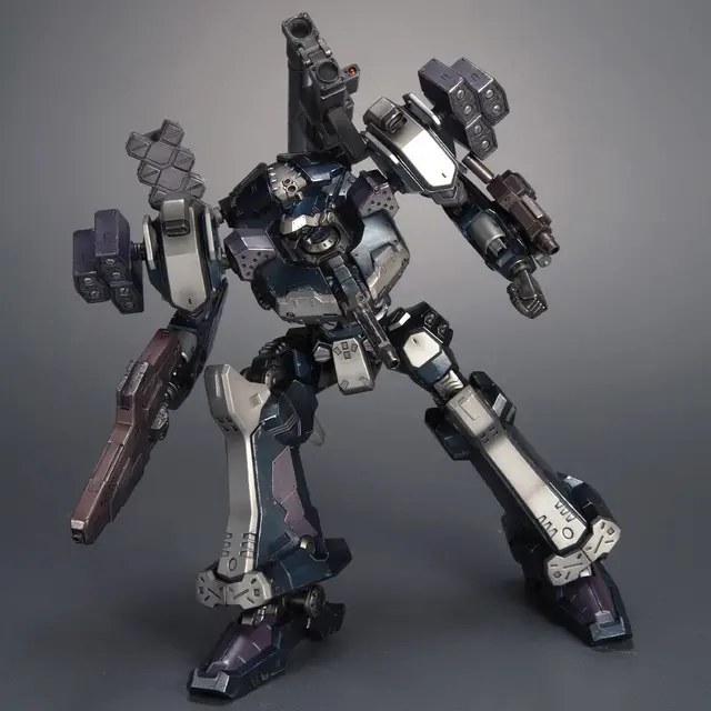 『ARMORED CORE 3』OPの激戦を再現！プラモデル「クレスト CR-C75U2 白兵戦Ver.」が、“新規金型商品”として復刻