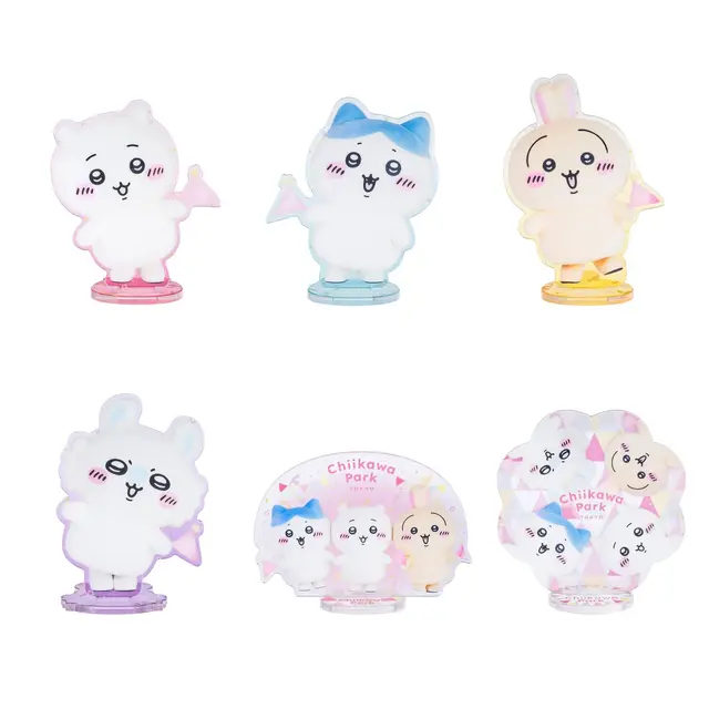 「ちいかわパーク」新グッズがオンラインでも発売！なんか似てるマスコットはじめ、キラキラクリアシールや“脱獄マグカップ”など多数