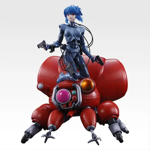 「攻殻機動隊」の新作一番くじがクール！A賞「草薙素子＆フチコマ」フィギュアは全2種、描き下ろしイラストグッズにも注目