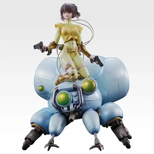 「攻殻機動隊」の新作一番くじがクール！A賞「草薙素子＆フチコマ」フィギュアは全2種、描き下ろしイラストグッズにも注目