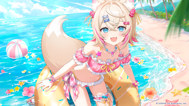 水着姿のフワモコ＆鷹嶺ルイが可愛い！ 『ホロライブドリームス』新イベント「無邪気なふたり、見守るeyes」9月8日より開催