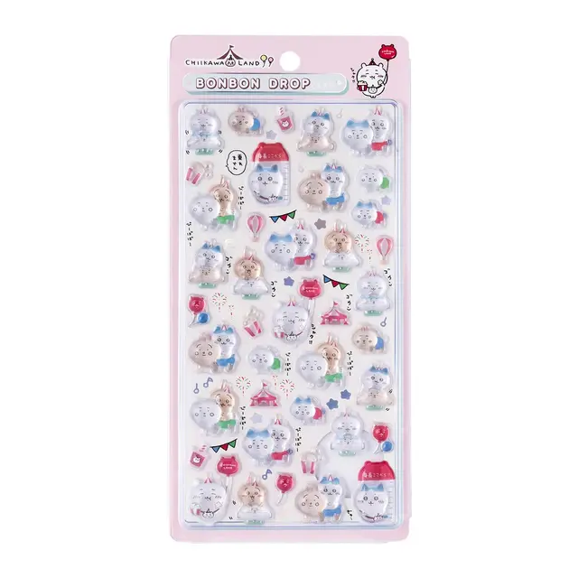 「ちいかわ」ボンボンドロップシール＆ハロウィンマスコットが9月25日発売！マスコットコンプリートセットにはステッカー全8種＆ブランケットが付属