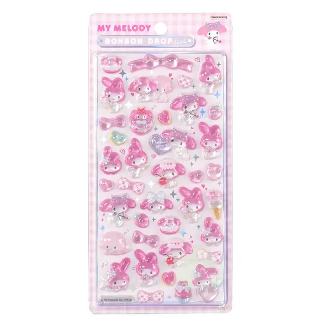 「ボンボンドロップシール」がロフトネットストアで抽選販売！ちゅるきらの「サンリオ」「スヌーピー」など合計21種