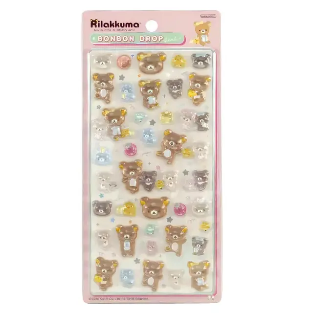 「ボンボンドロップシール」がロフトネットストアで抽選販売！ちゅるきらの「サンリオ」「スヌーピー」など合計21種