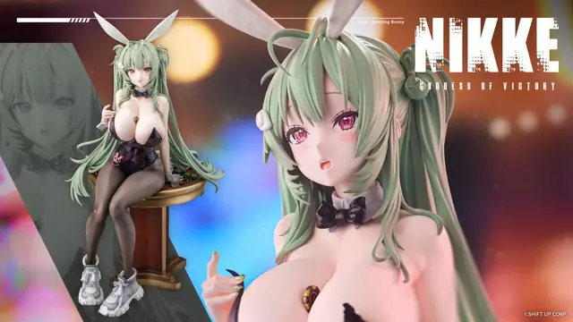 全高46cmで魅せる圧巻のボリュームにドキドキ！『勝利の女神：NIKKE』より「ソーダ：トゥインクルバニー」1/4スケールフィギュアが予約開始