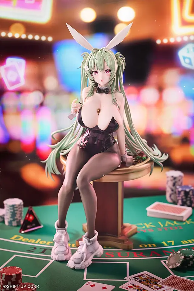 全高46cmで魅せる圧巻のボリュームにドキドキ！『勝利の女神：NIKKE』より「ソーダ：トゥインクルバニー」1/4スケールフィギュアが予約開始