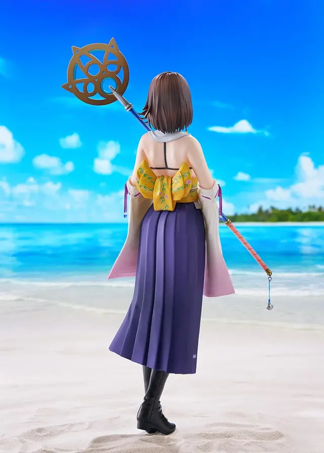 美しすぎる『FF10』ユウナの1/6.5スケールフィギュアが予約受付中！特徴的な衣装や装飾を細部まで再現、台座にはタイトルロゴも