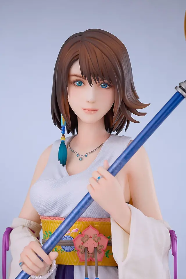 美しすぎる『FF10』ユウナの1/6.5スケールフィギュアが予約受付中！特徴的な衣装や装飾を細部まで再現、台座にはタイトルロゴも