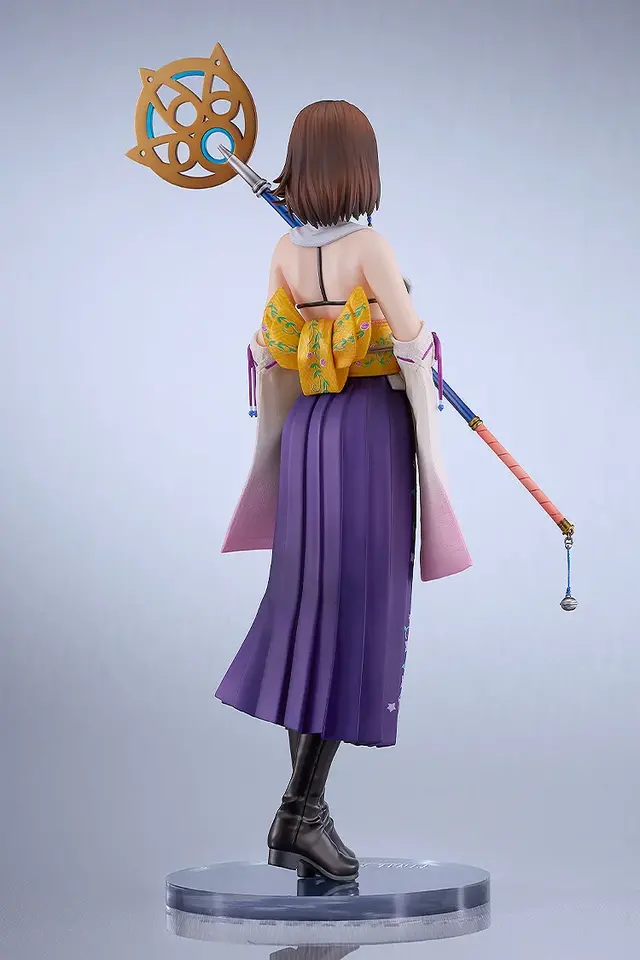 美しすぎる『FF10』ユウナの1/6.5スケールフィギュアが予約受付中！特徴的な衣装や装飾を細部まで再現、台座にはタイトルロゴも