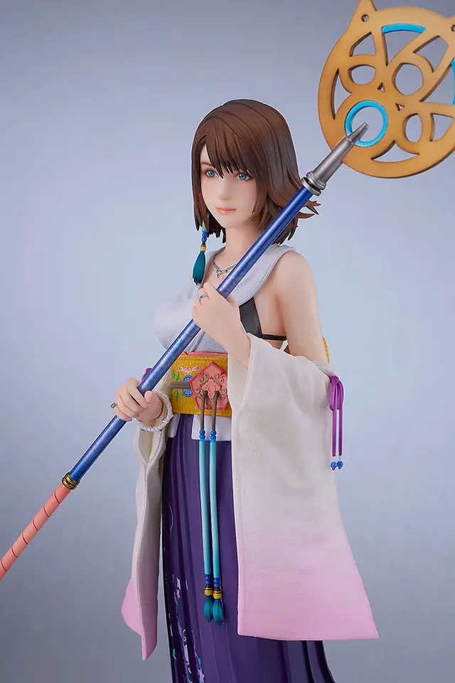 美しすぎる『FF10』ユウナの1/6.5スケールフィギュアが予約受付中！特徴的な衣装や装飾を細部まで再現、台座にはタイトルロゴも