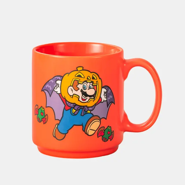 かぼちゃを被ったマリオや仮装したロゼッタ＆チコが可愛い！「ハロウィン スーパーマリオ」巾着やマグカップなど限定商品が10月末まで販売