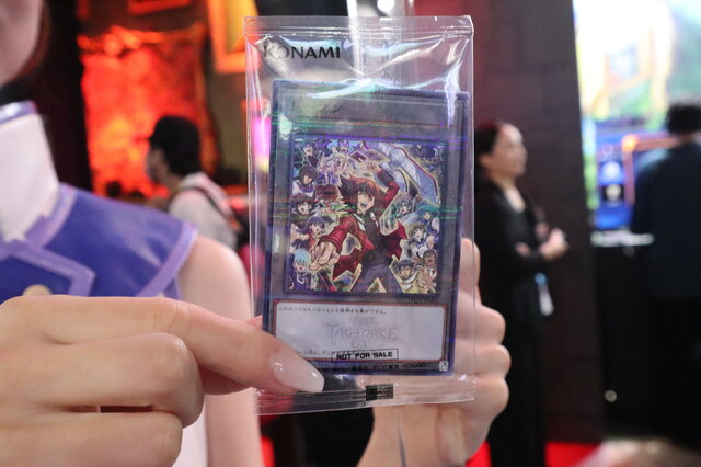 コナミブースで『遊戯王 TAG FORCE GX』ノベルティがもらえる！【TGS2026】