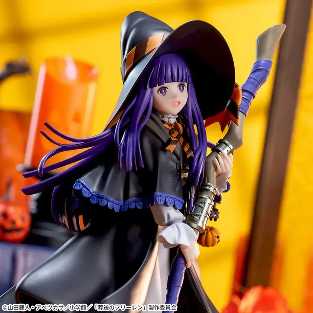 魔女風のハロウィン衣装が素敵！「葬送のフリーレン」フリーレン、フェルンがプライズフィギュア化ーオンライン限定クリアVer.も用意