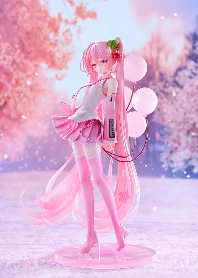 儚げな初音ミクが魅力的！フィギュア「G.S.Collection 桜ミク グッスマイラコンVer.」が予約開始