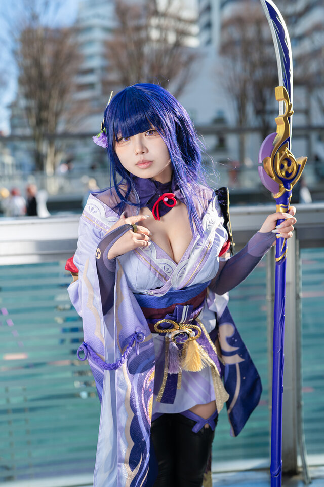 雷電将軍『原神』／天羽ひまり（X：@amouhimari）