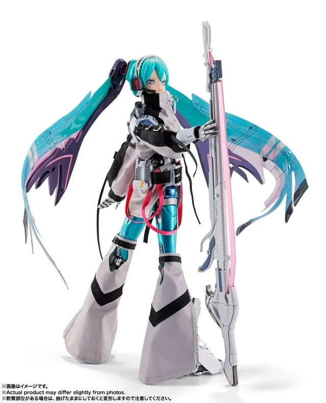 「初音ミク」が初の女性キャラMETAL BUILDに！衣装は着脱式、大胆にアレンジされたメカボディが飛び出す