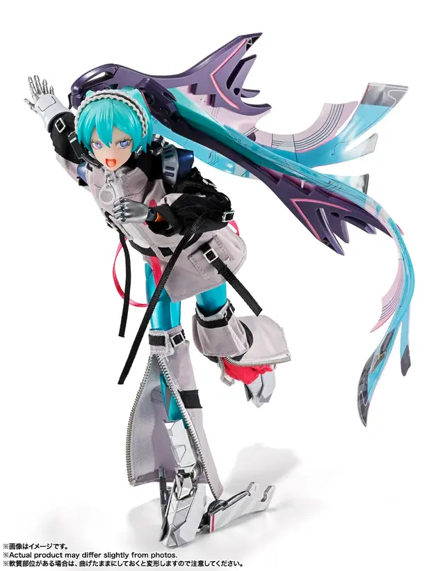 「初音ミク」が初の女性キャラMETAL BUILDに！衣装は着脱式、大胆にアレンジされたメカボディが飛び出す