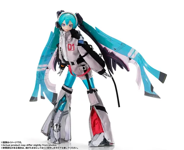 「初音ミク」が初の女性キャラMETAL BUILDに！衣装は着脱式、大胆にアレンジされたメカボディが飛び出す