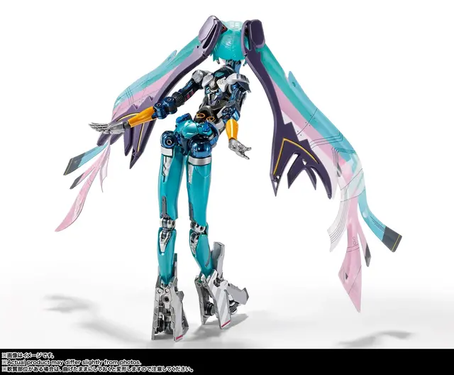 「初音ミク」が初の女性キャラMETAL BUILDに！衣装は着脱式、大胆にアレンジされたメカボディが飛び出す