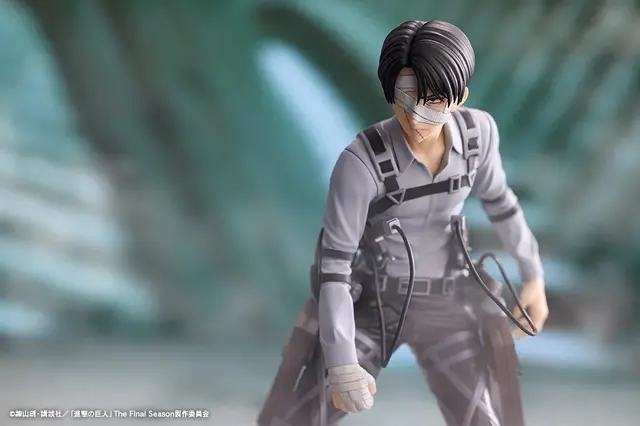 「進撃の巨人」The Final Seasonからリヴァイ、サシャ、アルミンが手に取りやすい「OSHI WORKS」で立体化！