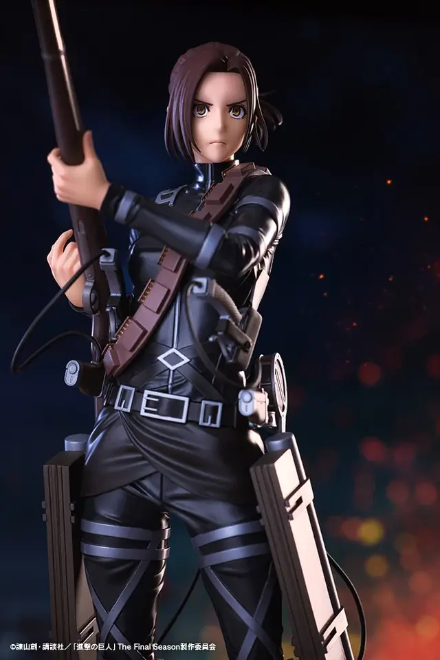 「進撃の巨人」The Final Seasonからリヴァイ、サシャ、アルミンが手に取りやすい「OSHI WORKS」で立体化！