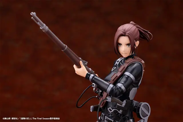 「進撃の巨人」The Final Seasonからリヴァイ、サシャ、アルミンが手に取りやすい「OSHI WORKS」で立体化！