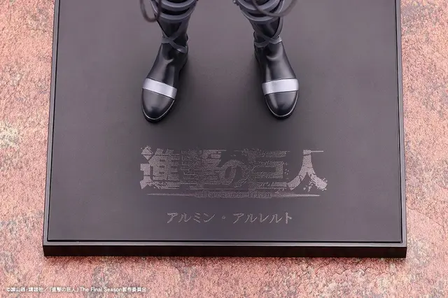 「進撃の巨人」The Final Seasonからリヴァイ、サシャ、アルミンが手に取りやすい「OSHI WORKS」で立体化！