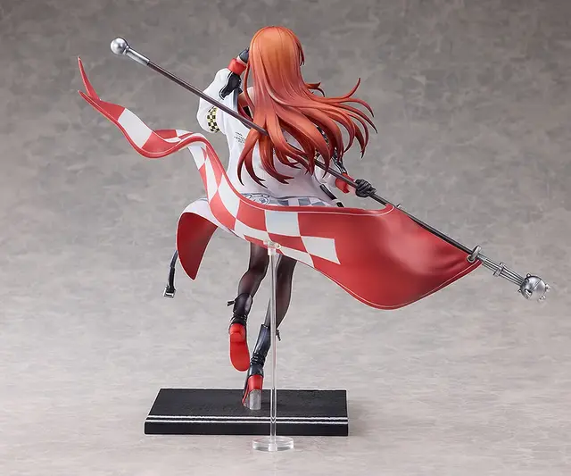 大胆にお腹魅せるレーシングガール姿！『STEINS;GATE』より「牧瀬紅莉栖」フィギュアが予約開始ー同衣装のぬいぐるみも展開