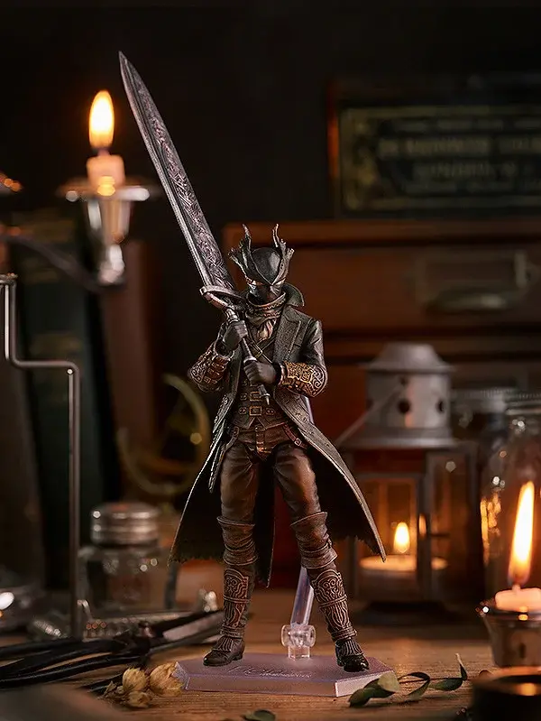 匂い立つなあ…『Bloodborne』より「figma 狩人」が再販！変形するノコギリ鉈や回転ノコギリ、ルドウイークの聖剣なども付属