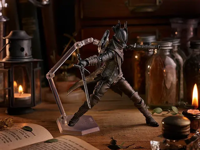 匂い立つなあ…『Bloodborne』より「figma 狩人」が再販！変形するノコギリ鉈や回転ノコギリ、ルドウイークの聖剣なども付属