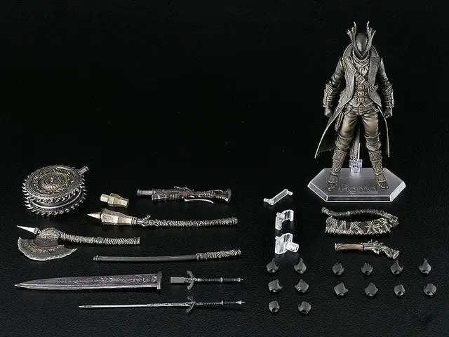 匂い立つなあ…『Bloodborne』より「figma 狩人」が再販！変形するノコギリ鉈や回転ノコギリ、ルドウイークの聖剣なども付属