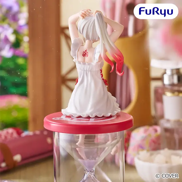ホロライブ・百鬼あやめ、ラフな姿にドキッとする「ぬーどるストッパー」10月第5週より展開ー髪を結ぶポージングや後ろ姿は必見