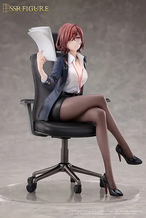 大人びた雰囲気のOLスタイル！『シャニマス』×『雀魂』コラボの「樋口円香」フィギュアが予約開始ー並べて飾りたい「浅倉透」も再受注