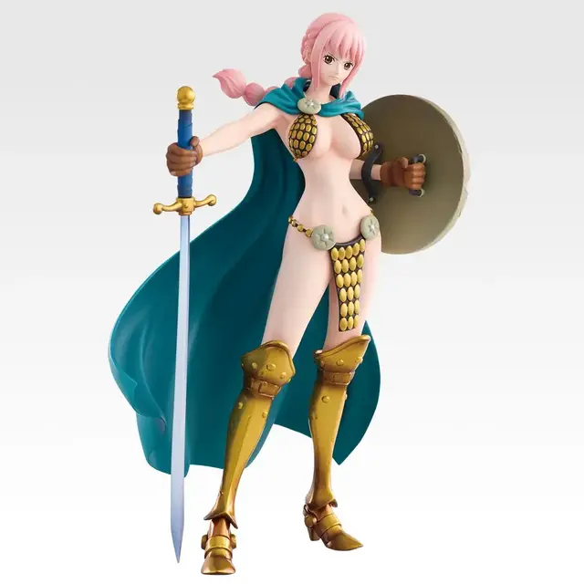 「ワンピース」新作一番くじは“ヒロインたち”に注目！ビビやしらほし、ビキニアーマー姿のレベッカら5人のフィギュアが先行公開
