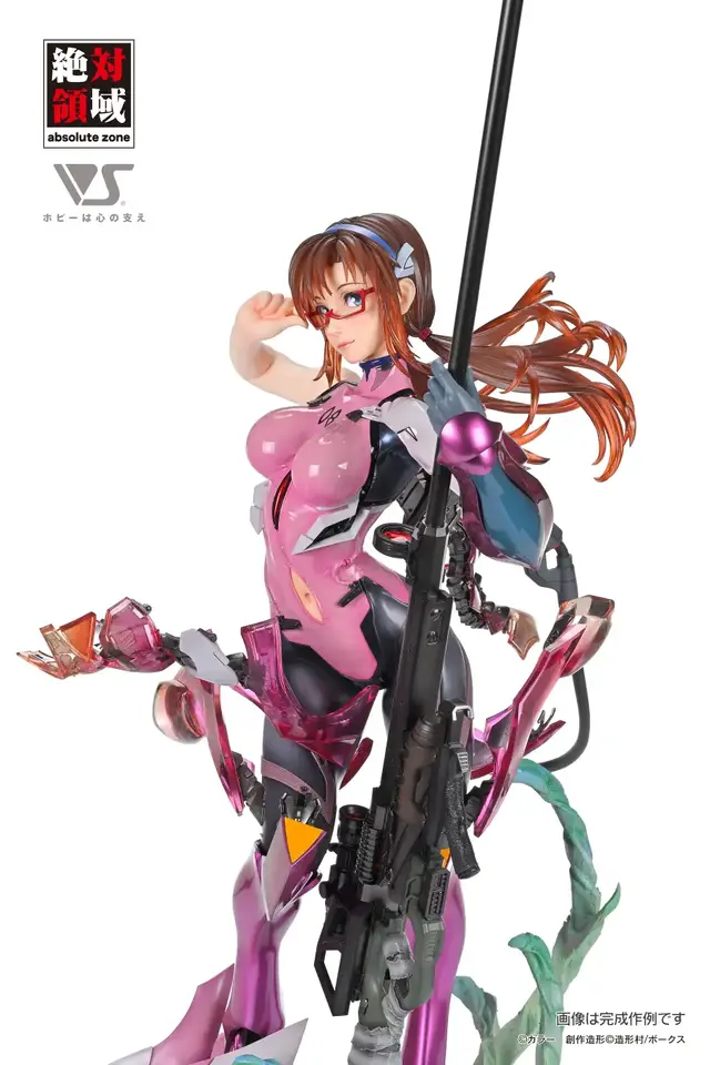 プラグスーツに映える大迫力のボディライン！お値段約12万円の高級フィギュアキット「絶対領域　真希波・マリ・イラストリアス」が11月7日先行公開＆受注へ